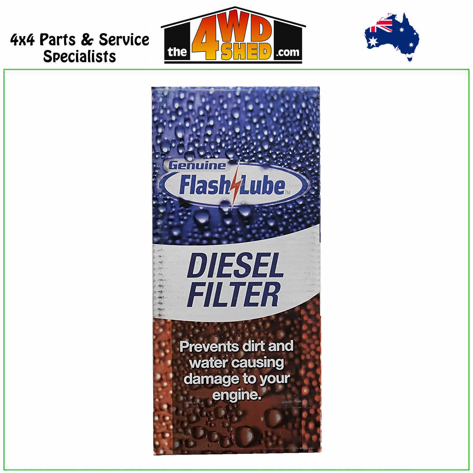 FLASH LUBE COMMON RAIL DIESEL PRE FILTER WITH WATER SEPARATOR SYSTEM - FDF