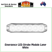 Emergency IP67 LED Strobe Module Lamp White