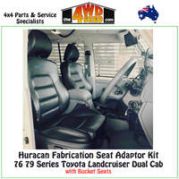Seat Adapter Kit 76 Series Wagon 79 Series Dual Cab Toyota Landcruiser