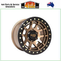 DT4 Dual Tek 9318 Racing Series 17x9 12N 5x150 CB110.2 - Dark Matte Bronze