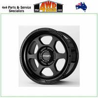 FRONTLINE Matt Black 18x9 +10 6x139.7 110.1