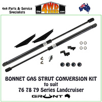 Bonnet Gas Strut Conversion Kit 76 78 79 Series Landcruiser