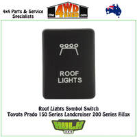 Roof Lights Switch 12V BLUE Toyota Prado 150 Series Landcruiser 79 200 Series Hilux GUN