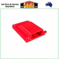 Slimline Single Surface Mount 50A Anderson Style Plug Housing - Red