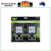 LED Square Worklamp Kit 9 - 30V 24 Watts