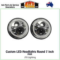 Custom LED Headlights Round 7 inch