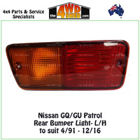 Nissan GQ GU Patrol Rear Bumper Light - LH
