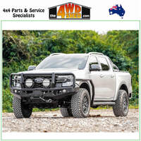 Genesis Loop Winch Bull Bar Ford Ranger Next Gen 5/2022-On - Black Tow Points & Black Bash Plates