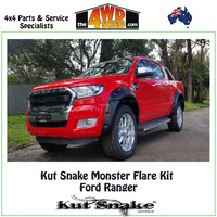 Kut Snake Monster Flare Kit - Ford Ranger PX MK FULL KIT - CLEARANCE