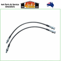 Brake Lines Braided 4 Inch 100mm Rear Toyota Hilux Revo 2015-On