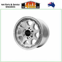 TRACER Full Polished Silver 17x9 +35 5x150 110.1