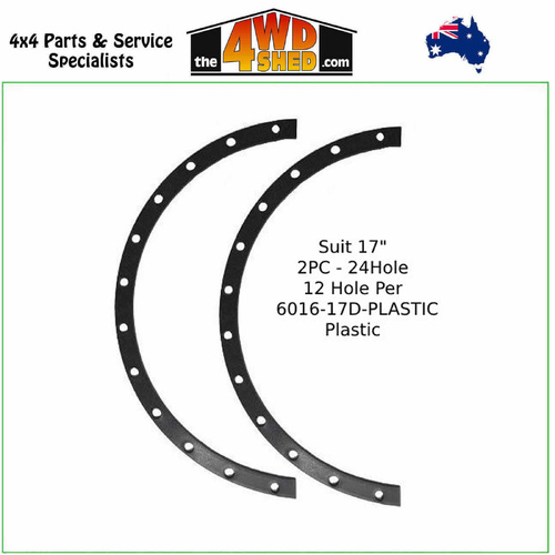 DWC Beadlock Spacer Ring Kit suit 17" 24 Hole Rim