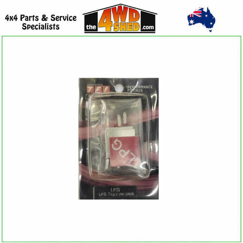 LPG NUMBER PLATE METAL TAG KIT WITH DECALS + RIVETS - CLEARANCE