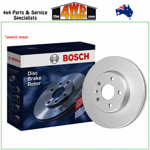 Bosch Brake Rotor Toyota Landcruiser 105 Series Rear