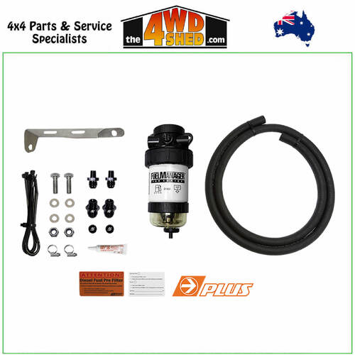 Fuel Manager Pre-Filter Kit Isuzu DMAX MUX 4JJ1TC 3.0L 4cyl (FM631DPK)