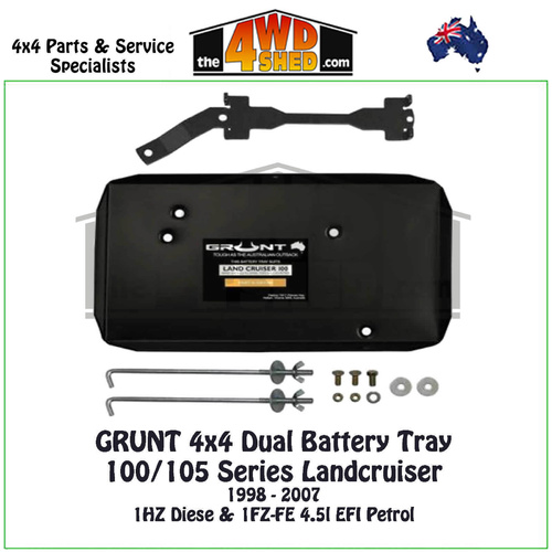 Dual Battery Tray 100 105 Series Toyota Landcruiser 