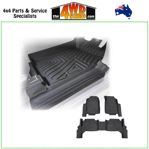 5D TPE Molded Floor Mats Isuzu MUX 2013-2021