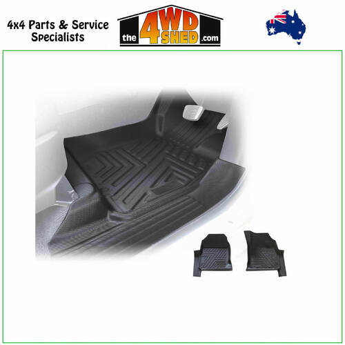 5D TPE Molded Floor Mats Isuzu MUX 2021-On - Front Only