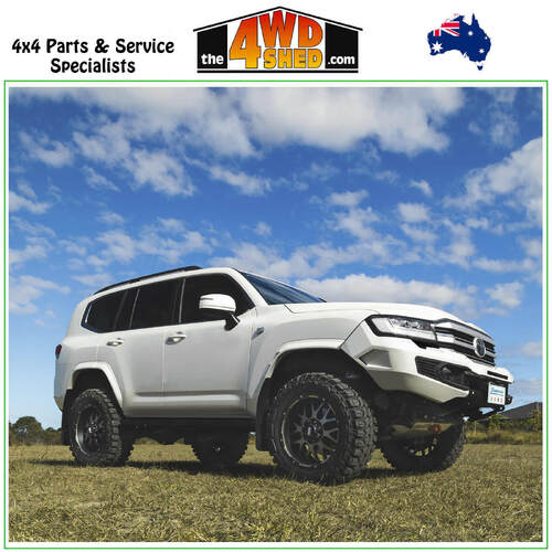 Superior Outback Adventurer 4" Raised Kit ECDS 2.5 Remote Reservoir 33" Tyre Size 4.2T GVM Toyota 300 Series Landcruiser