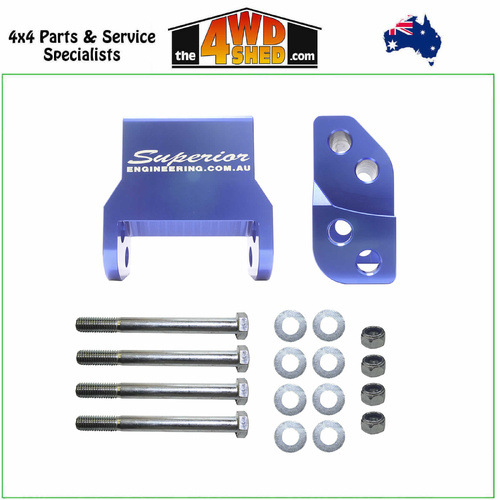 Superior Billet Series 6061 T6 Alloy Crossmember Drop Kit Suzuki Jimny 2018-On