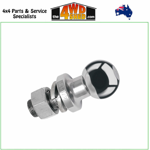 Chrome 50mm Tow Ball 3.5T 7/8" x 51mm