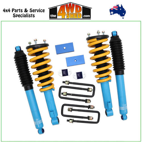 50mm Front 25mm Rear Formula 4x4 Core Lift Kit with ReadyStruts Mitsubishi Triton ML MN 2006-2015