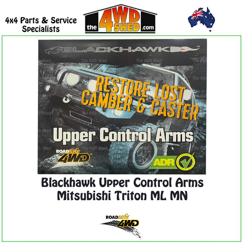 Blackhawk Upper Control Arms Mitsubishi Triton ML MN