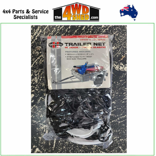 Aunger 16 Hook Bungee Cord 6x4 Trailer Net Cover